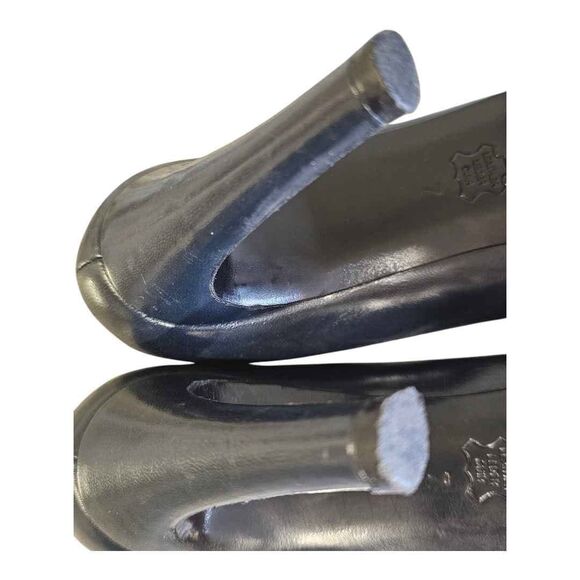 Vintage Charles Jourdan Navy Blue Heels 7 - Picture 10 of 10